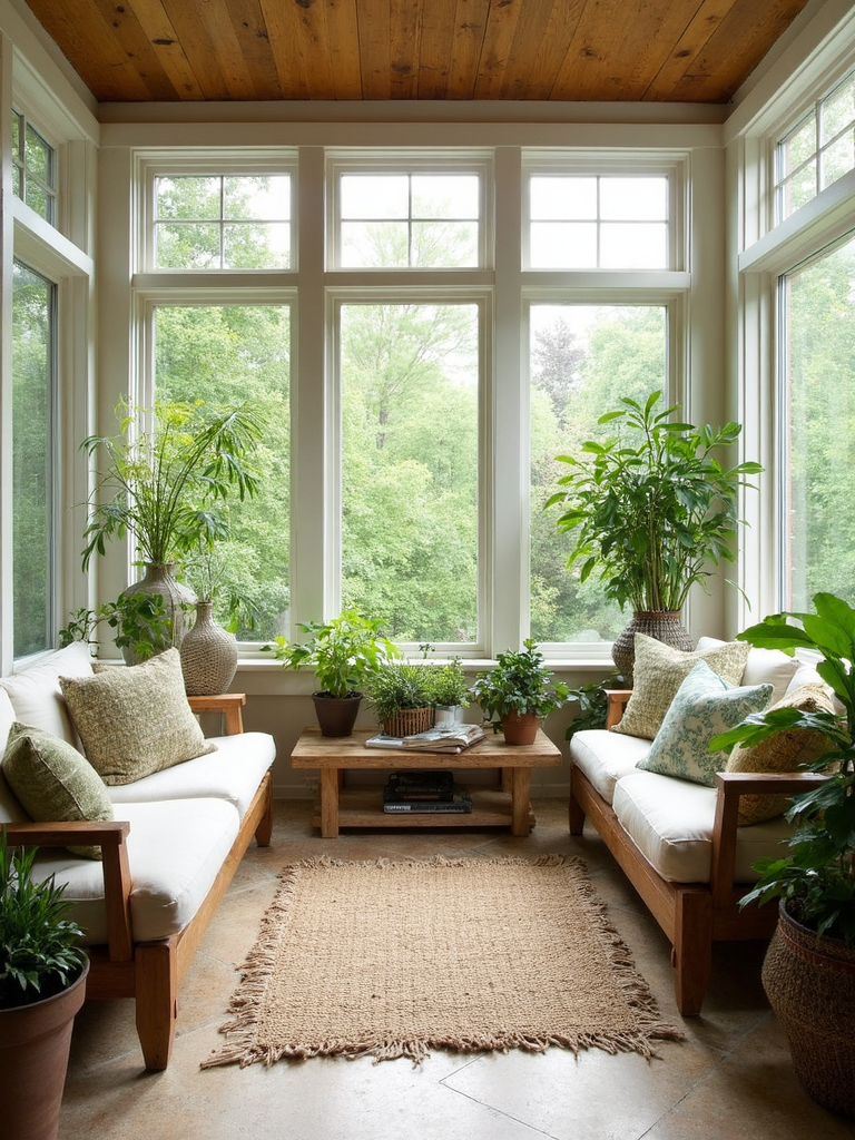 Sustainable Sunroom - Sustainable Sunroom interior design inspiration