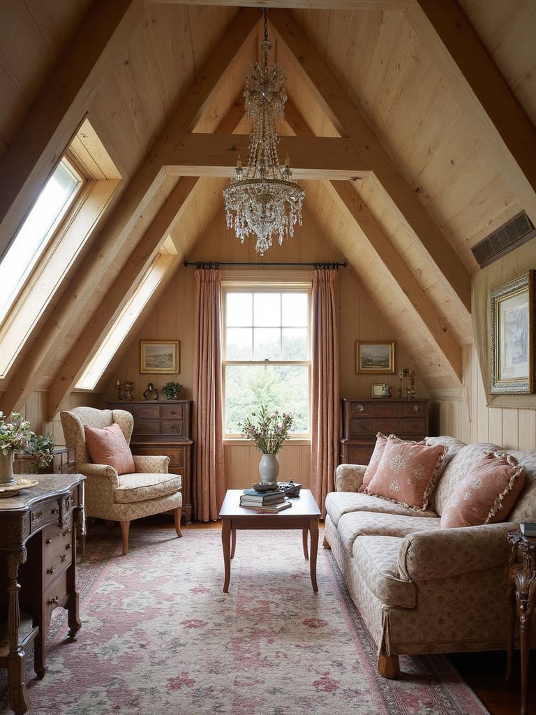 Traditional Attic - Traditional Attic interior design inspiration