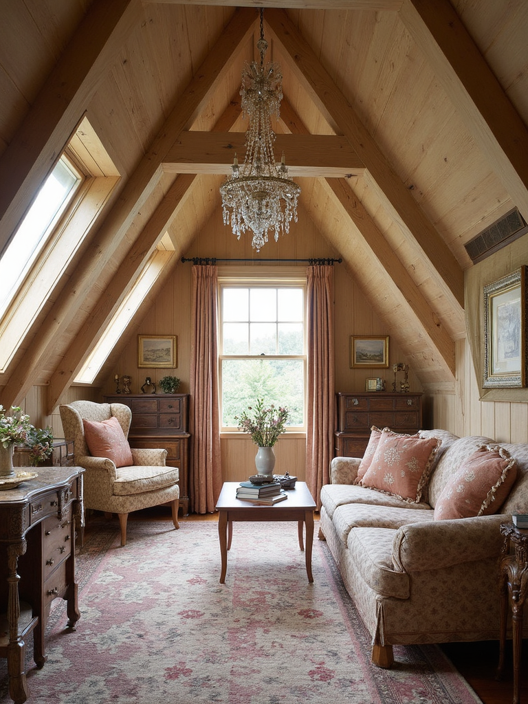 Traditional Attic - Traditional Attic interior design inspiration