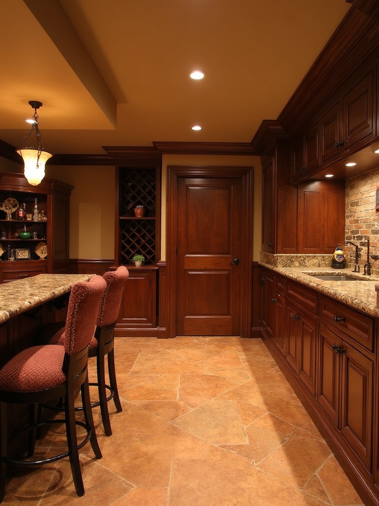 Traditional Basement - Traditional Basement interior design inspiration