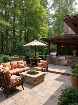Traditional Outdoor Patio Design