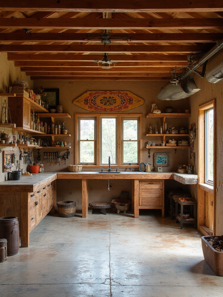 Tribal Garage - Tribal Garage interior design inspiration