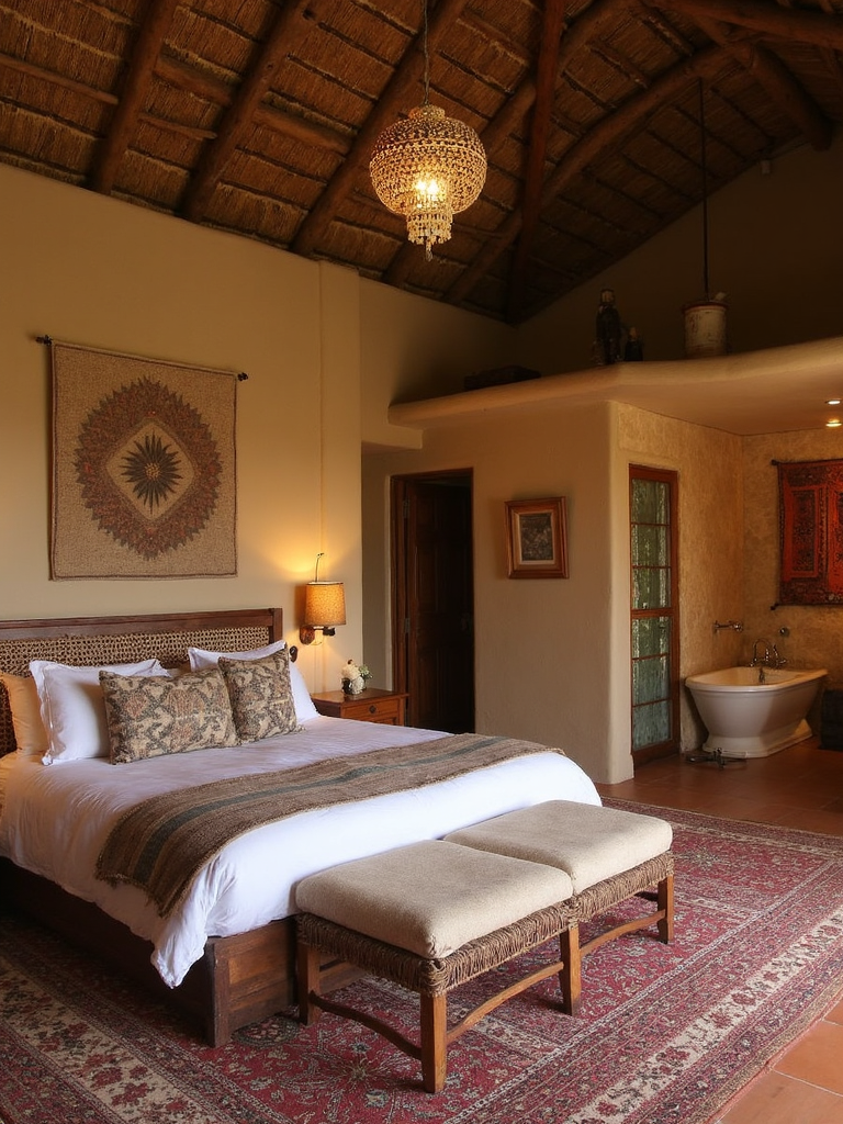 Tribal Master Bedroom - Tribal Master Bedroom interior design inspiration