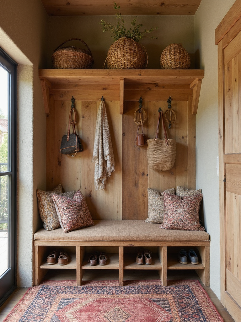 Tribal Mudroom - Tribal Mudroom interior design inspiration