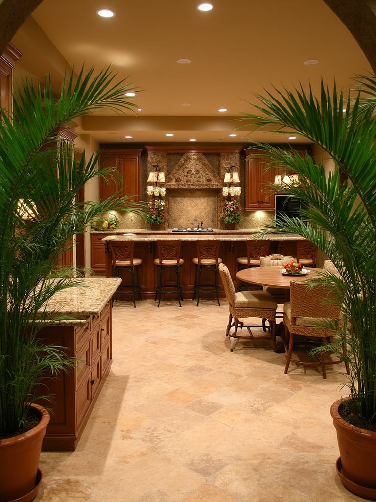 Tropical Basement - Tropical Basement interior design inspiration