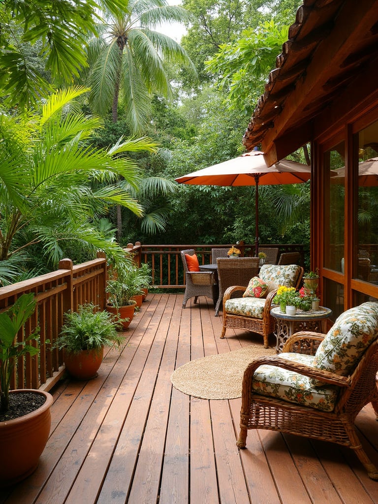 Tropical Deck - Tropical Deck interior design inspiration