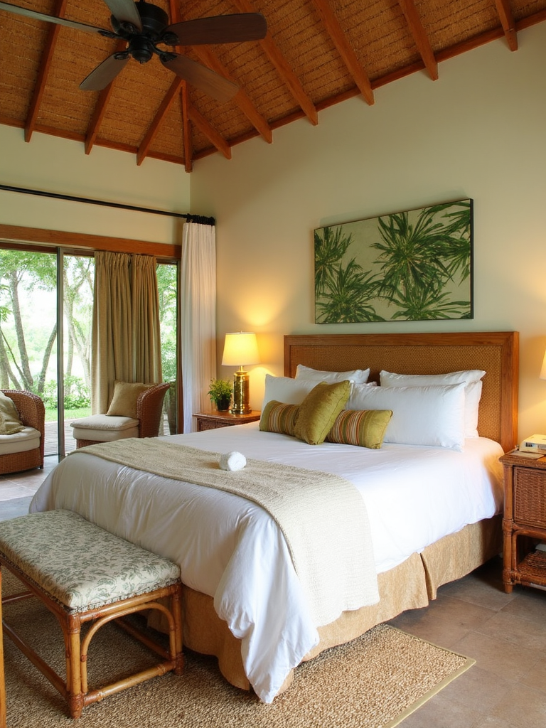 Tropical Guest Bedroom - Tropical Guest Bedroom interior design inspiration