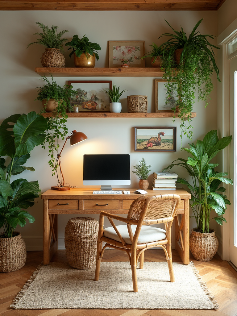 Tropical Home Office - Tropical Home Office interior design inspiration