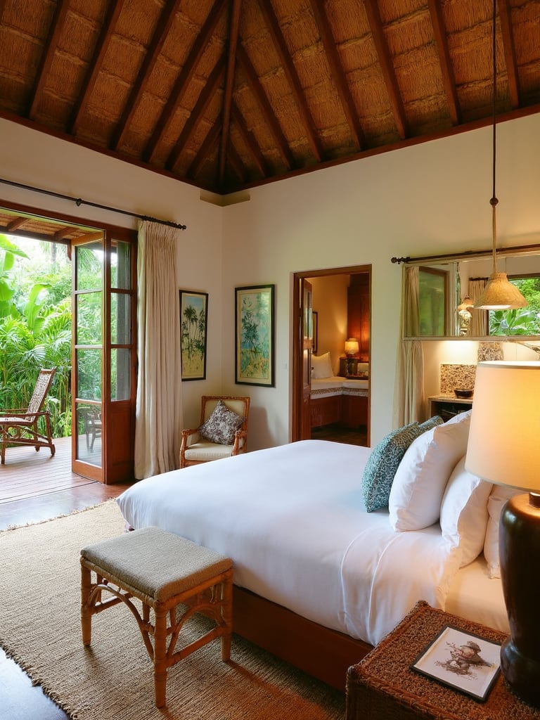 Tropical Master Bedroom - Tropical Master Bedroom interior design inspiration