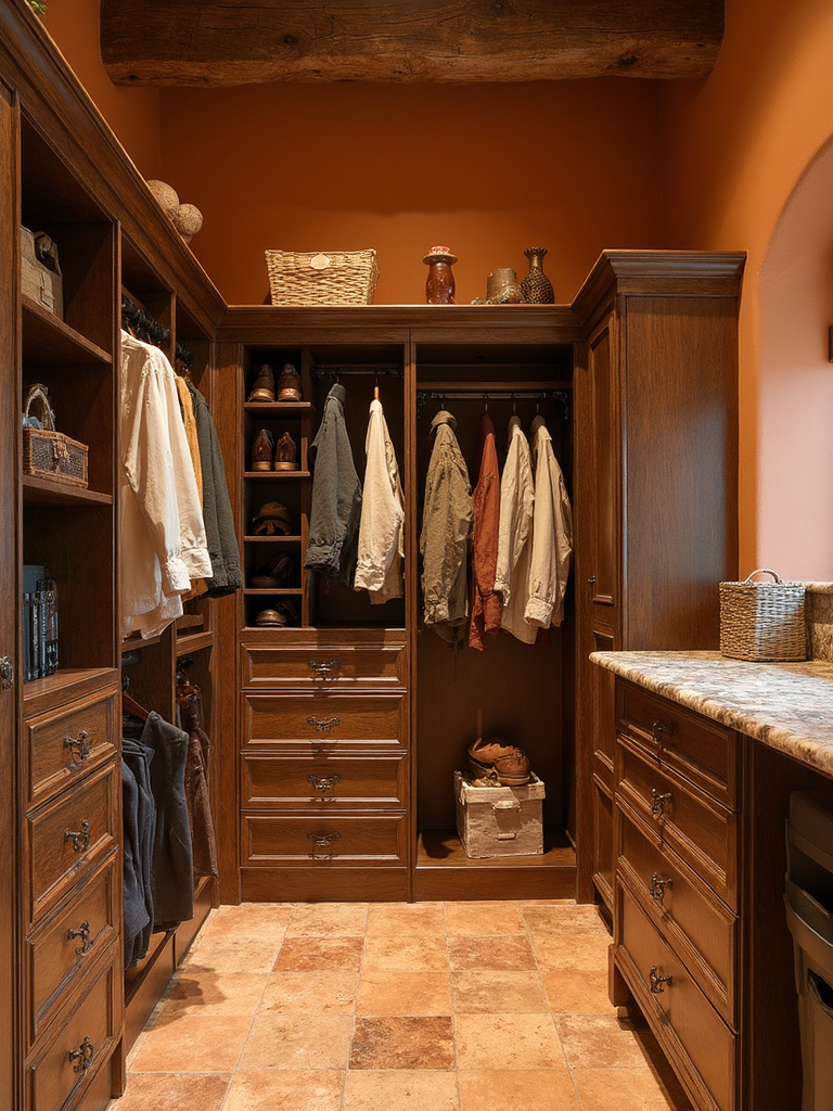 Tuscan Closet - Tuscan Closet interior design inspiration