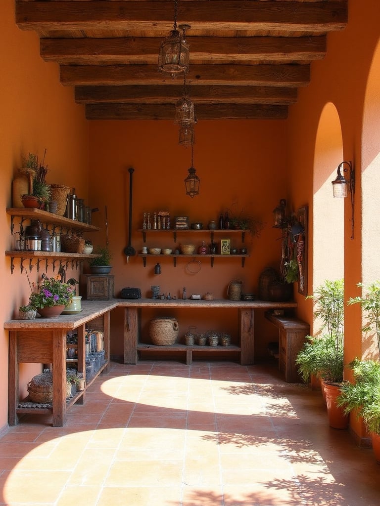 Tuscan Garage - Tuscan Garage interior design inspiration