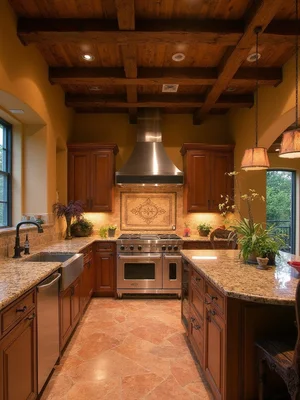 Tuscan Kitchen Design