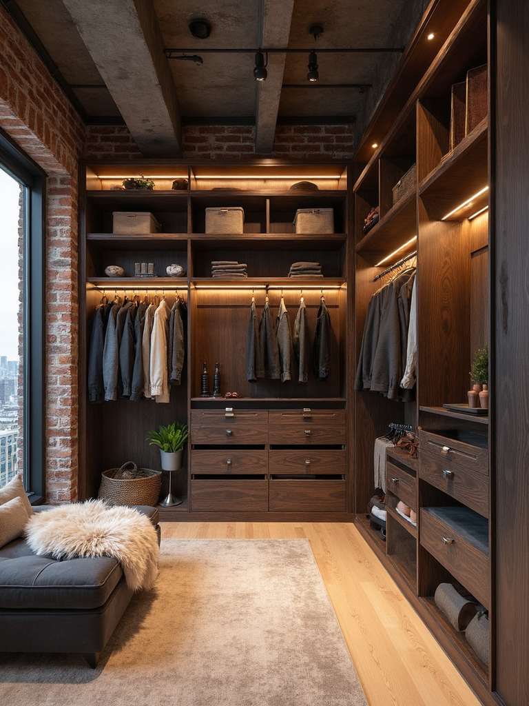 Urban Loft Closet - Urban Loft Closet interior design inspiration