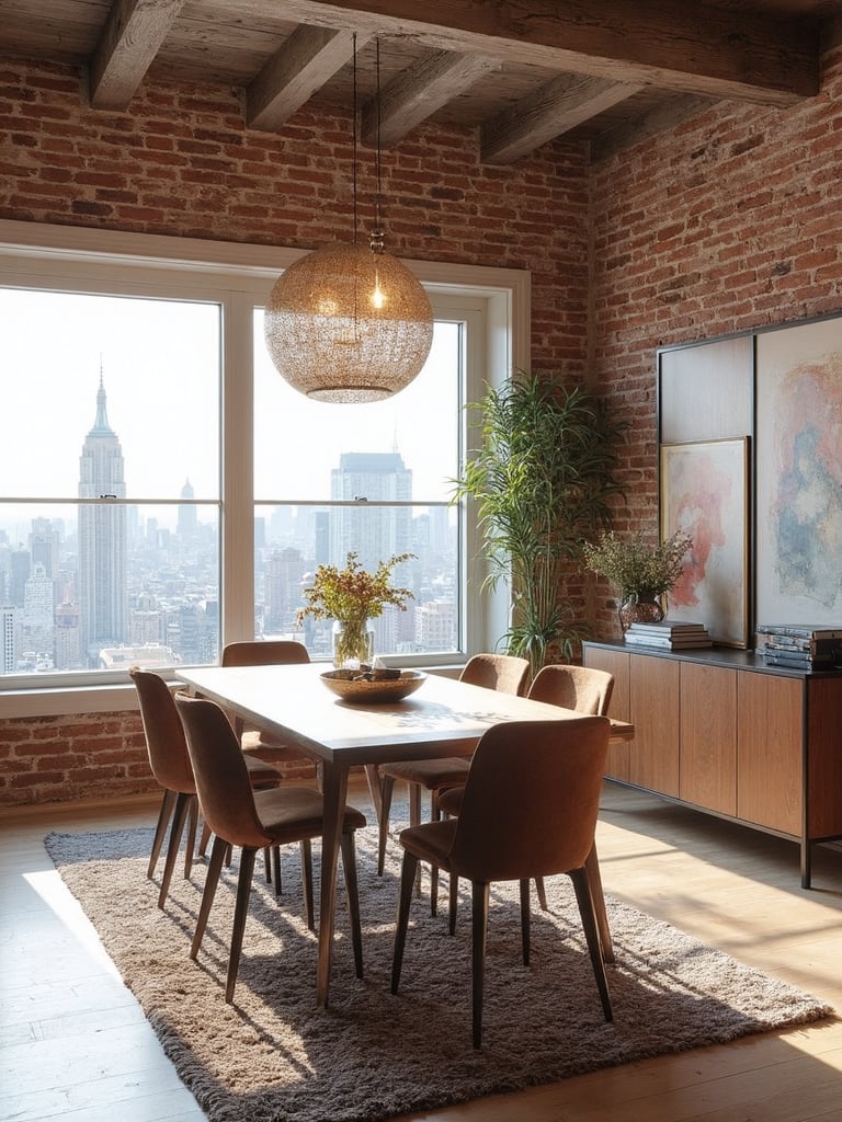 Urban Loft Dining Room - Urban Loft Dining Room interior design inspiration