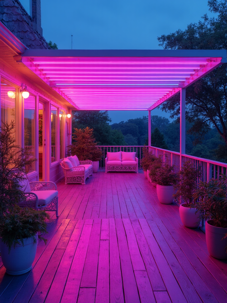 Vaporwave Deck - Vaporwave Deck interior design inspiration