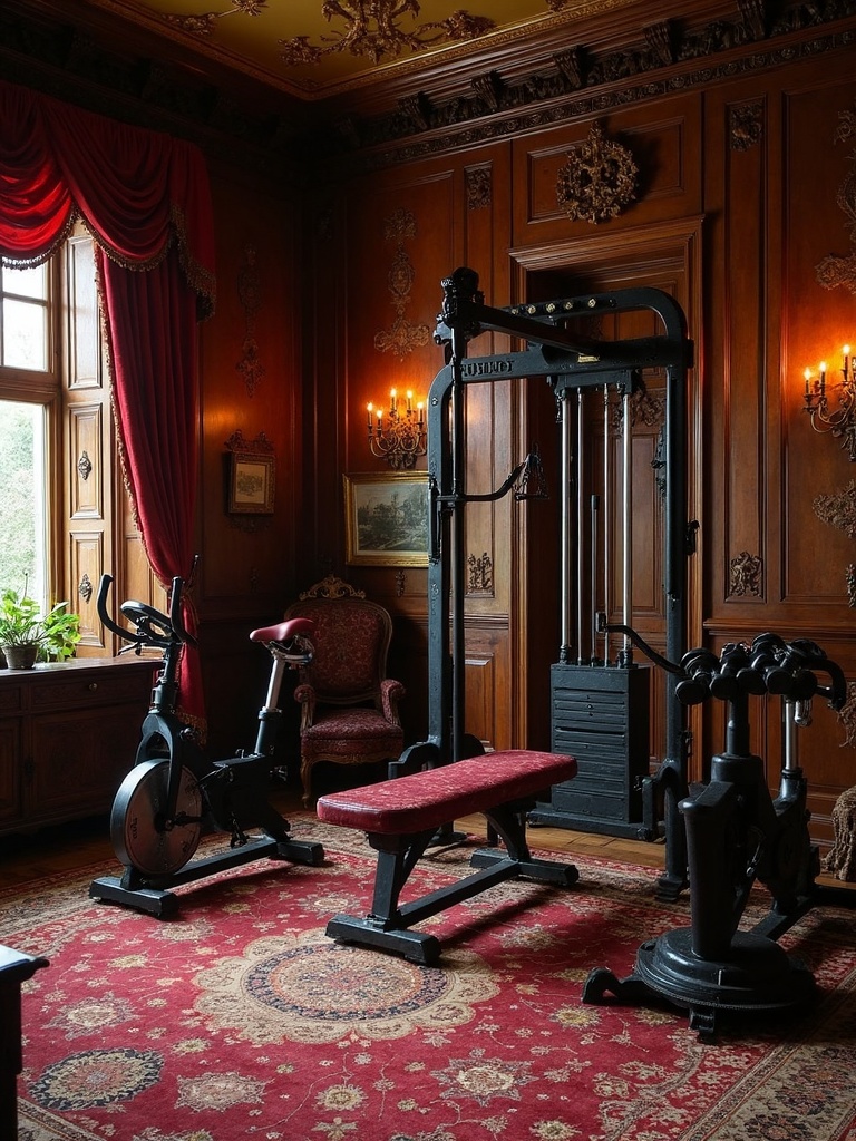 Victorian Home Gym - Victorian Home Gym interior design inspiration