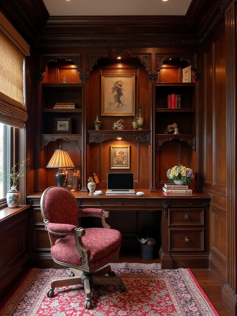 Victorian Home Office - Victorian Home Office interior design inspiration