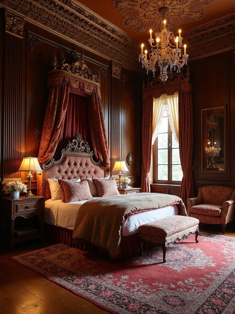 Victorian Master Bedroom - Victorian Master Bedroom interior design inspiration