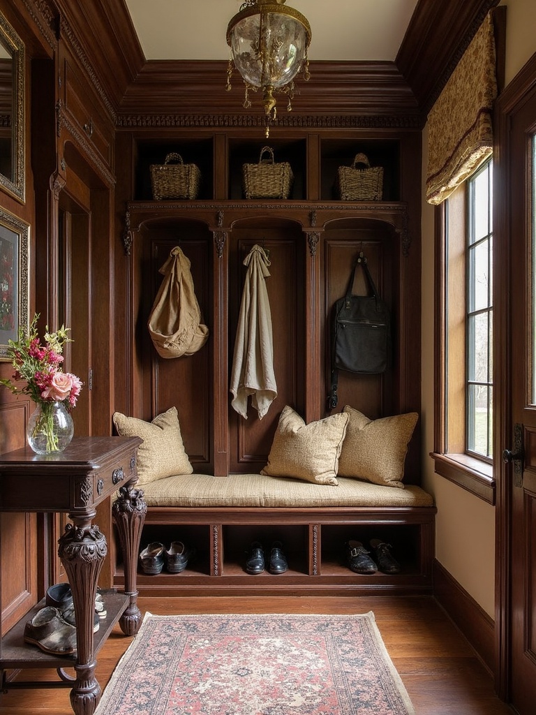 Victorian Mudroom - Victorian Mudroom interior design inspiration
