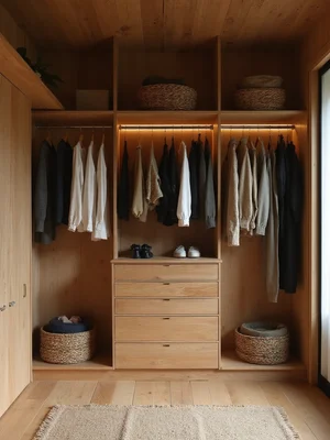 Wabi Sabi Closet Design