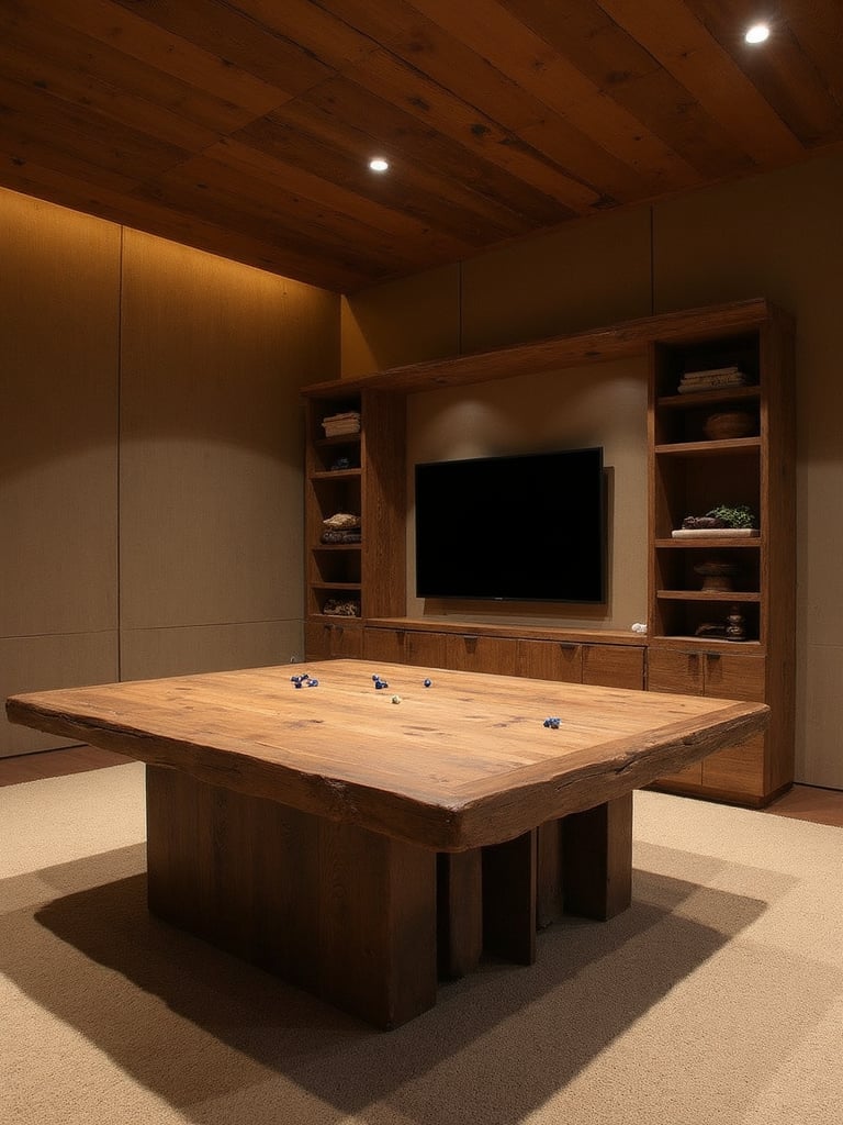Wabi Sabi Game Room - Wabi Sabi Game Room interior design inspiration