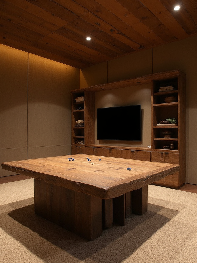 Wabi Sabi Game Room - Wabi Sabi Game Room interior design inspiration