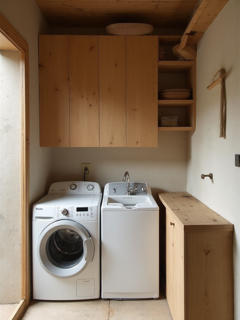 Wabi Sabi Laundry Room - Wabi Sabi Laundry Room interior design inspiration