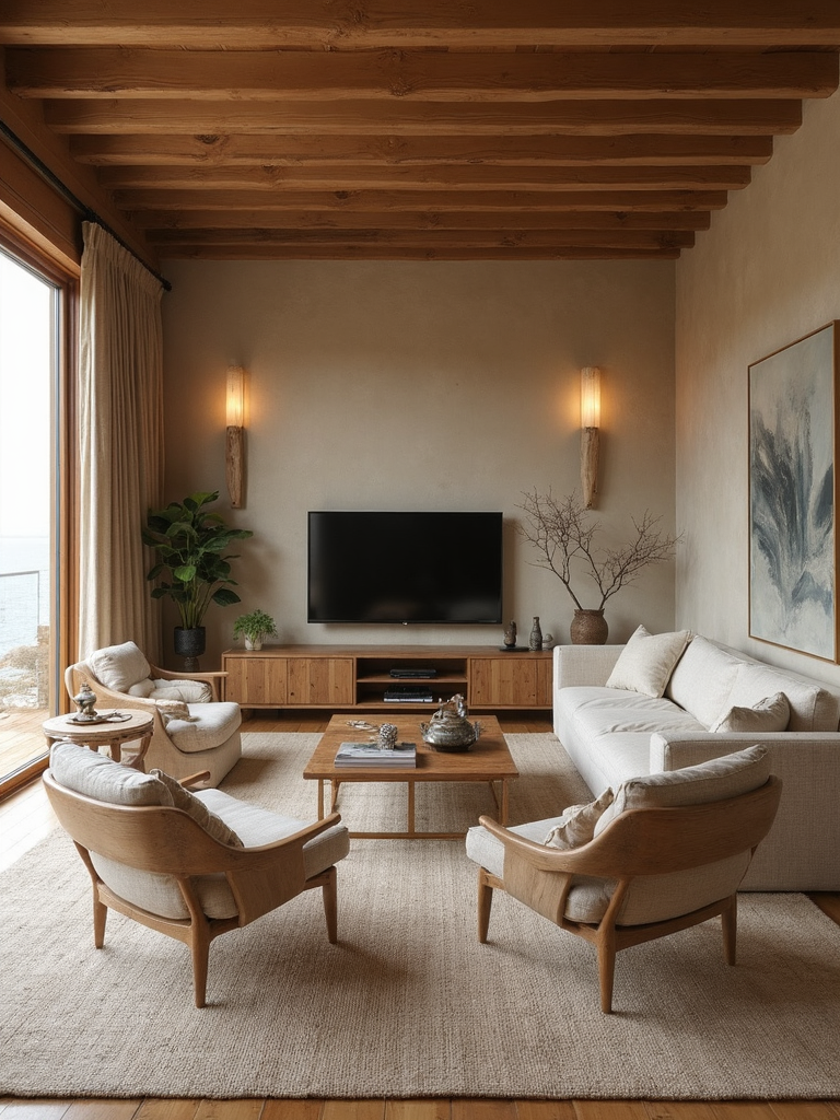 Wabi Sabi Living Room - Wabi Sabi Living Room interior design inspiration