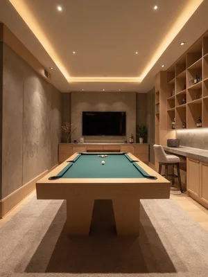 Wellness Spa Game Room Design