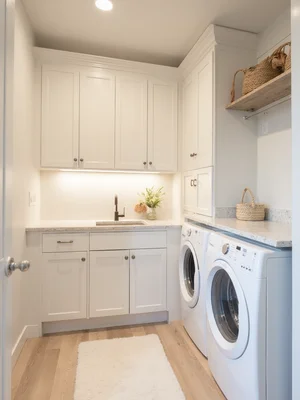 Wellness Spa Laundry Room Design