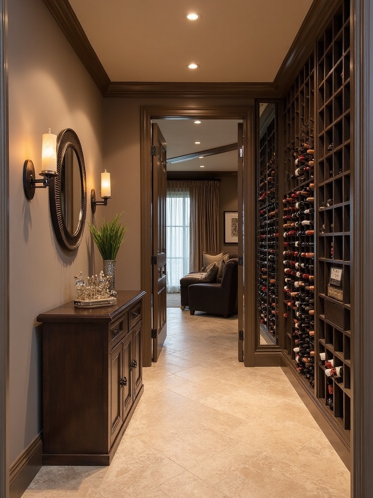 Wine Cellar Entryway - Wine Cellar Entryway interior design inspiration