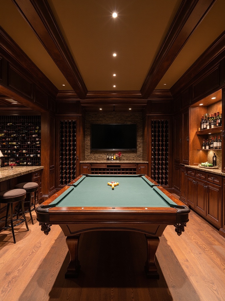 Wine Cellar Game Room - Wine Cellar Game Room interior design inspiration