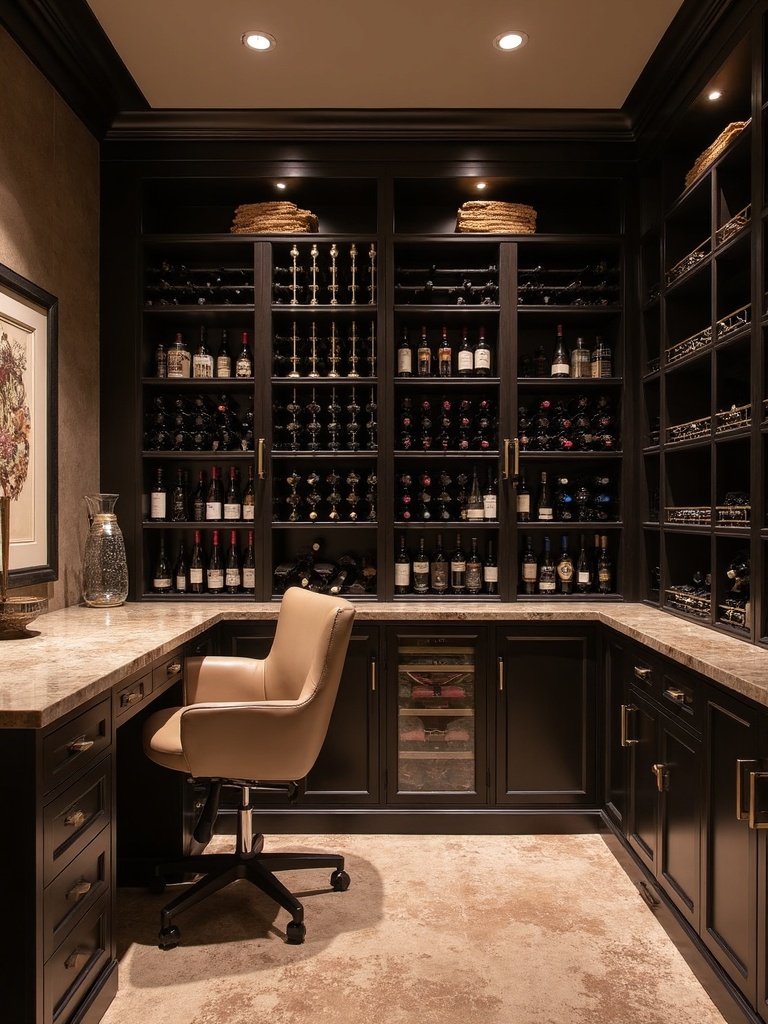 Wine Cellar Home Office - Wine Cellar Home Office interior design inspiration