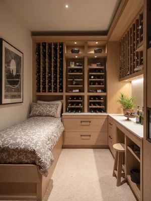 Wine Cellar Kids Room Design