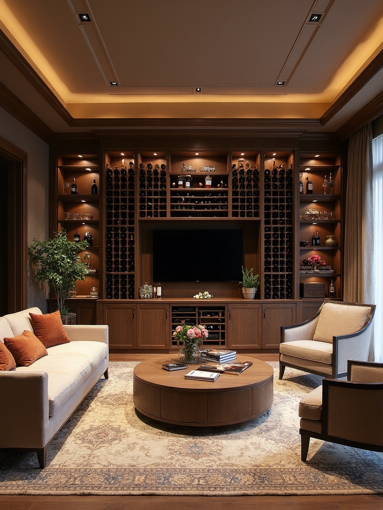 Wine Cellar Living Room - Wine Cellar Living Room interior design inspiration