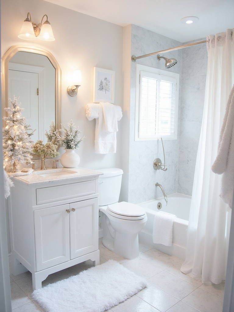 Winter Wonderland Bathroom - Winter Wonderland Bathroom interior design inspiration