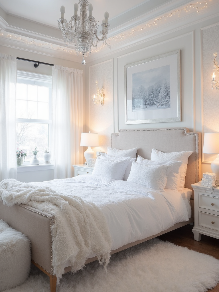 Winter Wonderland Bedroom - Winter Wonderland Bedroom interior design inspiration