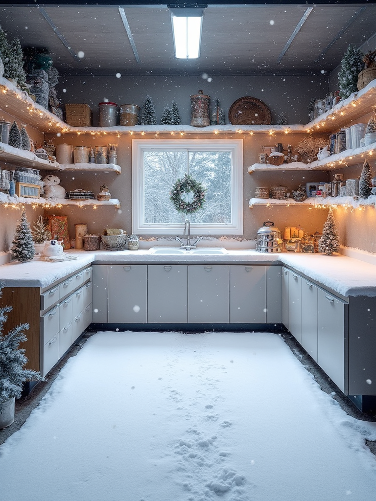 Winter Wonderland Garage - Winter Wonderland Garage interior design inspiration