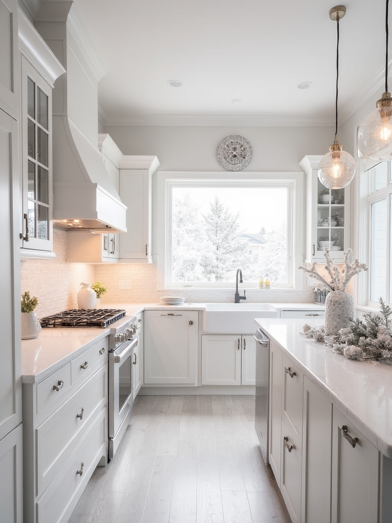 Winter Wonderland Kitchen - Winter Wonderland Kitchen interior design inspiration