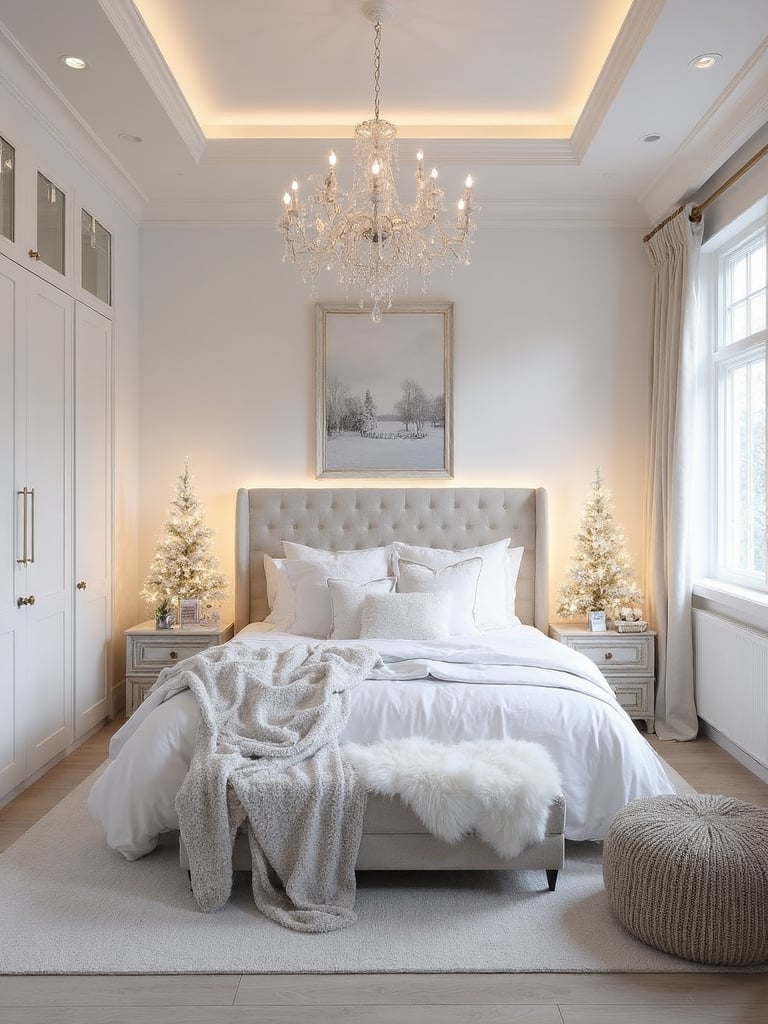 Winter Wonderland Master Bedroom - Winter Wonderland Master Bedroom interior design inspiration