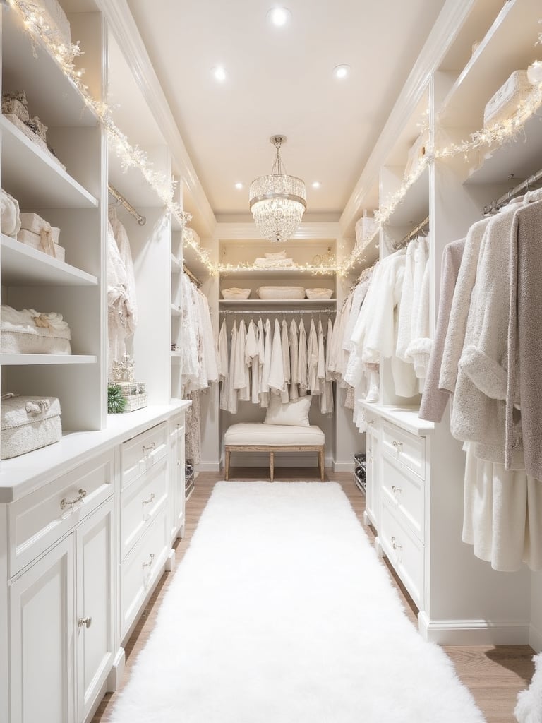 Winter Wonderland Walk In Closet - Winter Wonderland Walk In Closet interior design inspiration