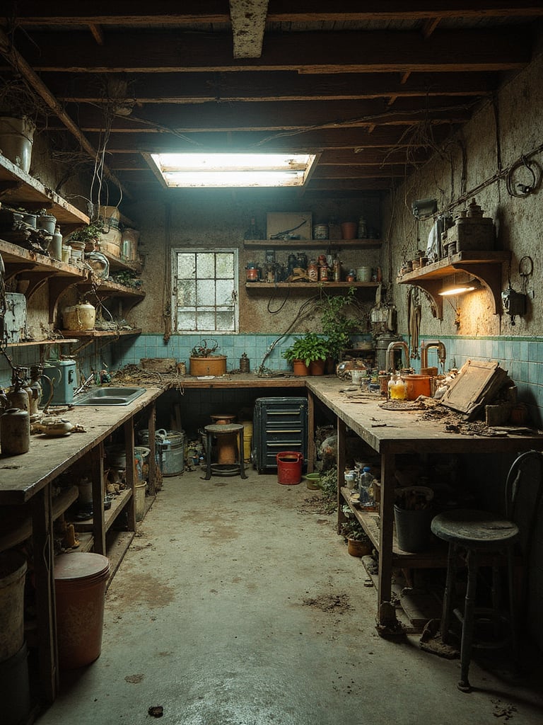 Zombie Apocalypse Garage - Zombie Apocalypse Garage interior design inspiration