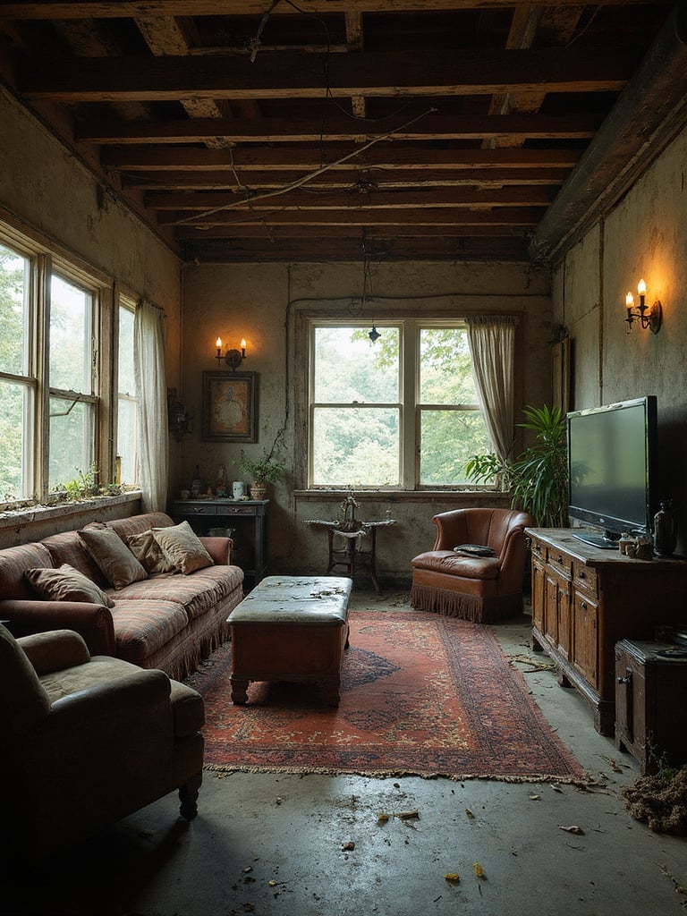 Zombie Apocalypse Living Room - Zombie Apocalypse Living Room interior design inspiration